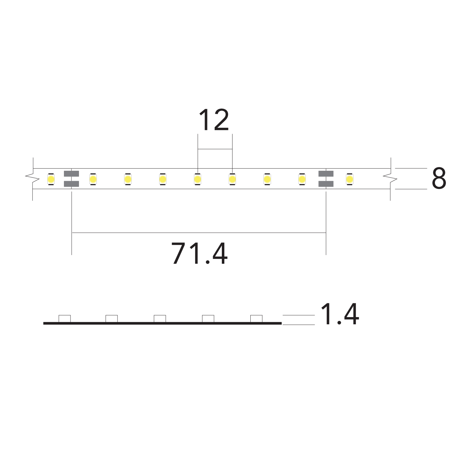 SLE-001-10W-24V-3K-IP20 - Lumenplus